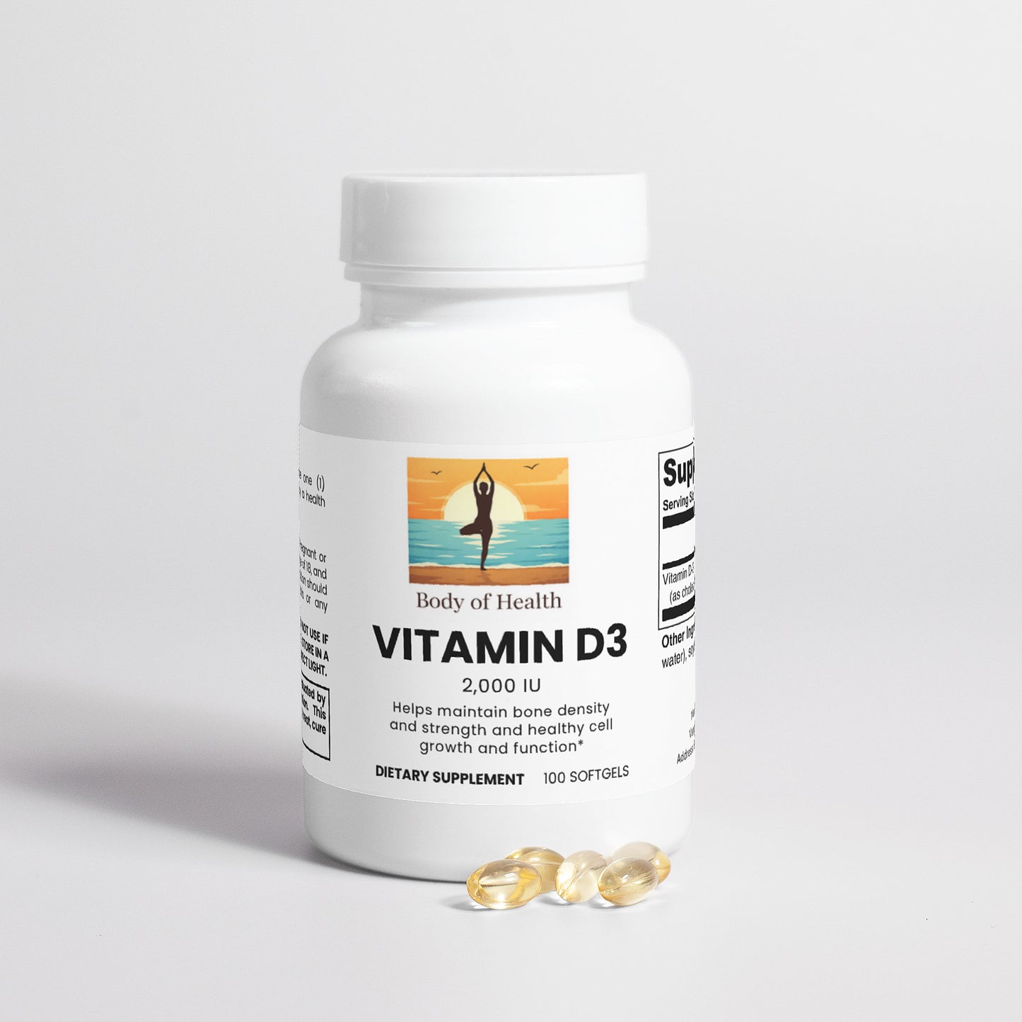 Vitamin D3 2,000 IU