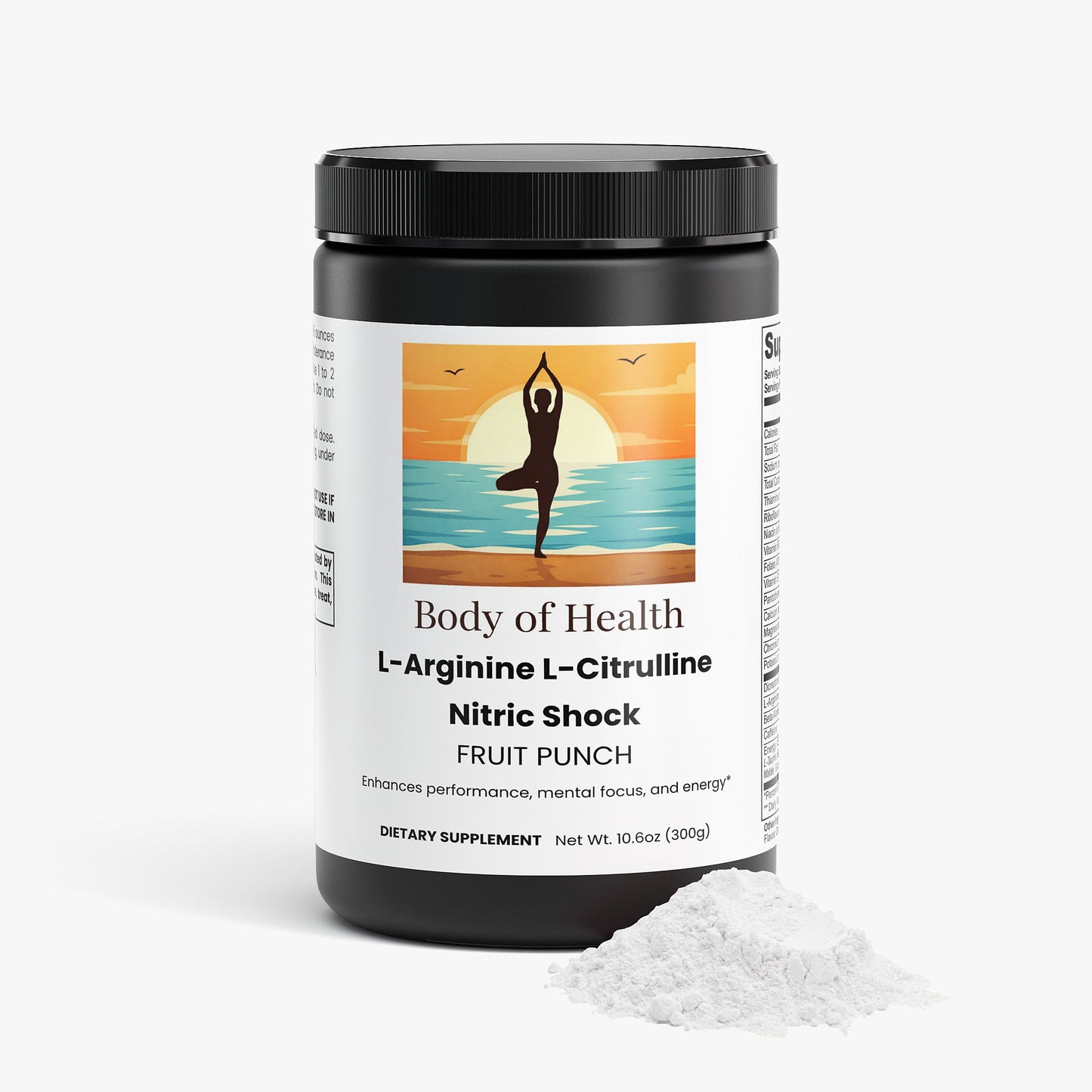L-Arginine     L-Citrulline Powder (Fruit Punch)