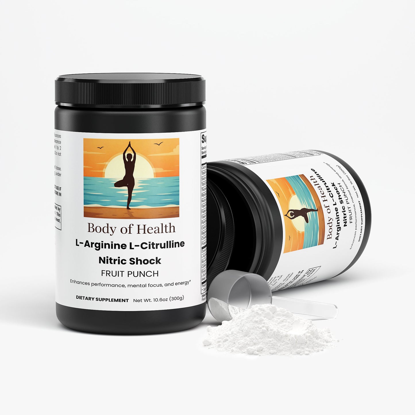 L-Arginine     L-Citrulline Powder (Fruit Punch)