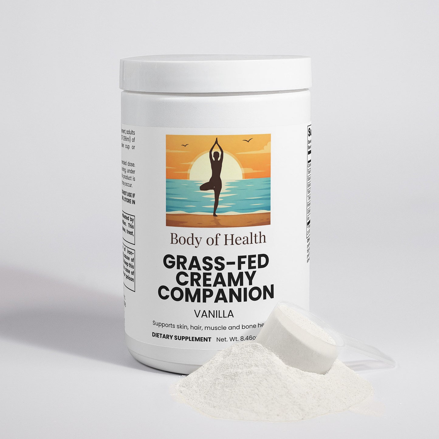 Grass-Fed Collagen Creamer (Vanilla)