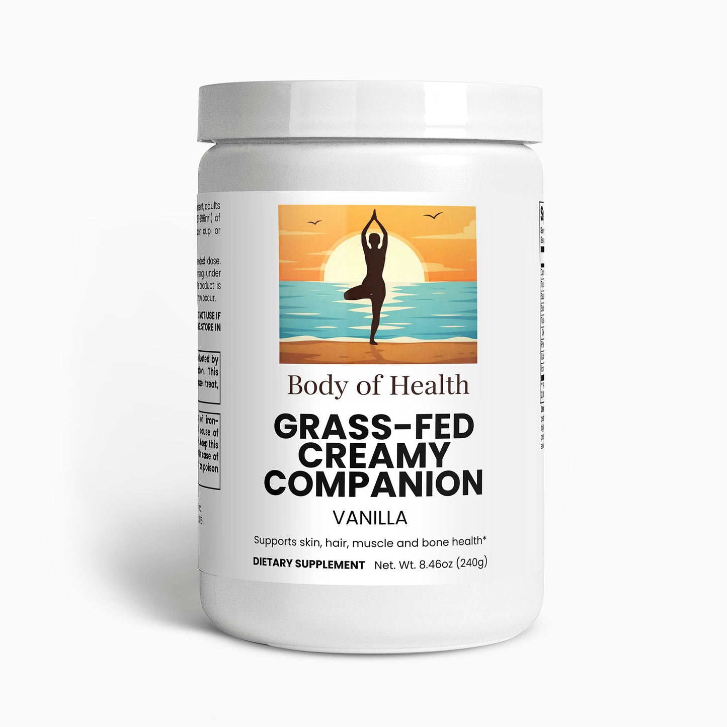Grass-Fed Collagen Creamer (Vanilla)