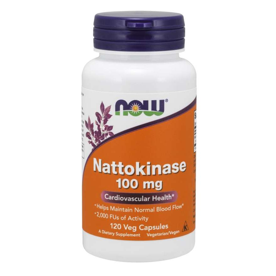 Now Foods Nattokinase 100 mg 120 Vcaps - 3141