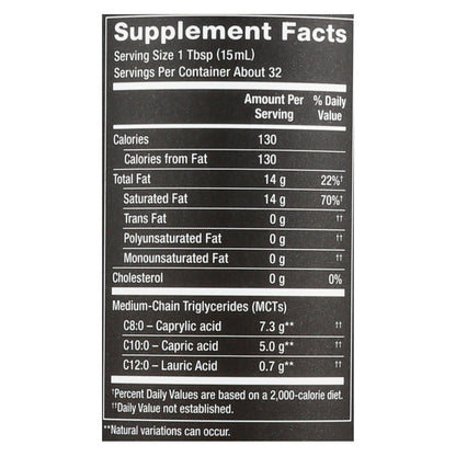 Nutiva Organic MCT Oil - Pure Energy from Coconut