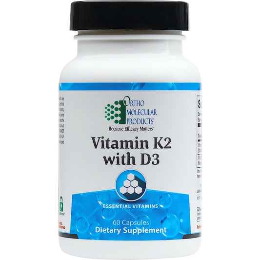 Ortho Molecular Products Vitamin K2 With D3 60 Caps