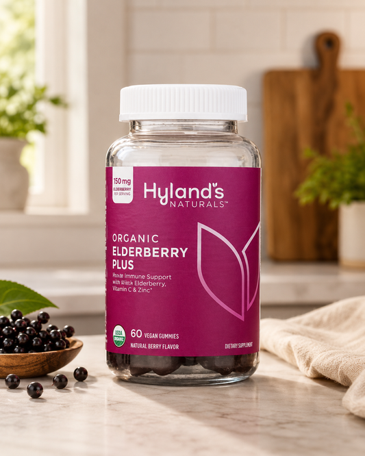 Hyland's Naturals Organic  150 Mg Elderberry Plus 60Ct