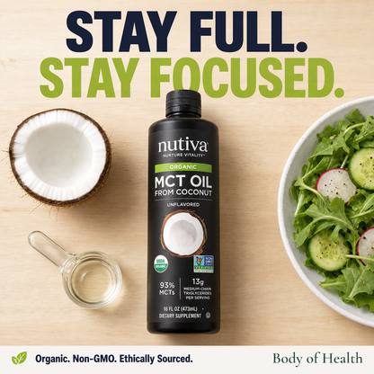 Nutiva Organic MCT Oil - Pure Energy from Coconut