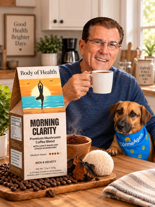 Morning Clarity Premium Mushroom Coffee Blend