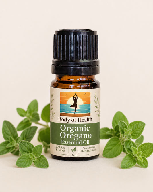 Oregano Essential Oil, Organic, 5 mL