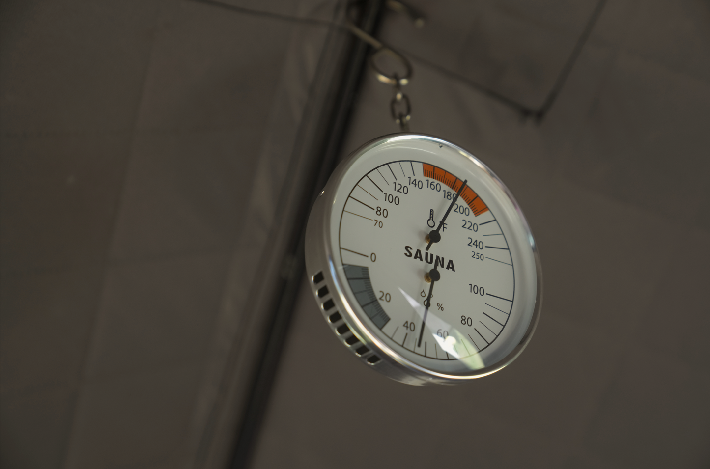 Wide-Range Sauna Thermometer/Hygrometer | Accurate Sauna Thermometer